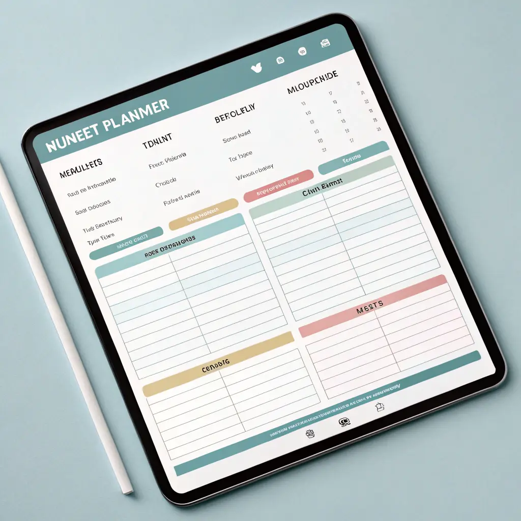 Elegant Budget Planner Template